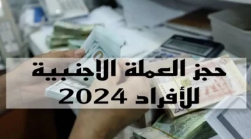 طريقة حجز العملة الأجنبية للأفراد 2024 ليبيا عبر رابط منظومة الأغراض الشخصية